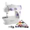 Haitral™ Lavender Flex-Speed Cordless Combo Sewing Machine with Bobbins & Sewing Thread